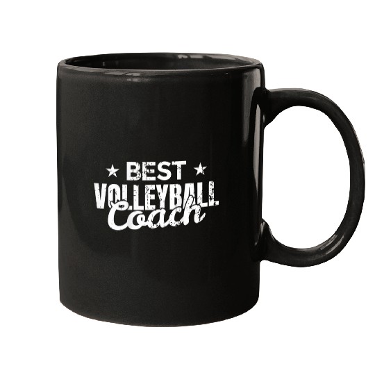 bests Volleyball Coach Mugs