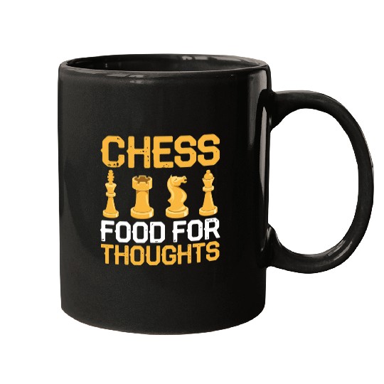 Chess Food for Thoughts Chess Coachs Chess Club Mugs