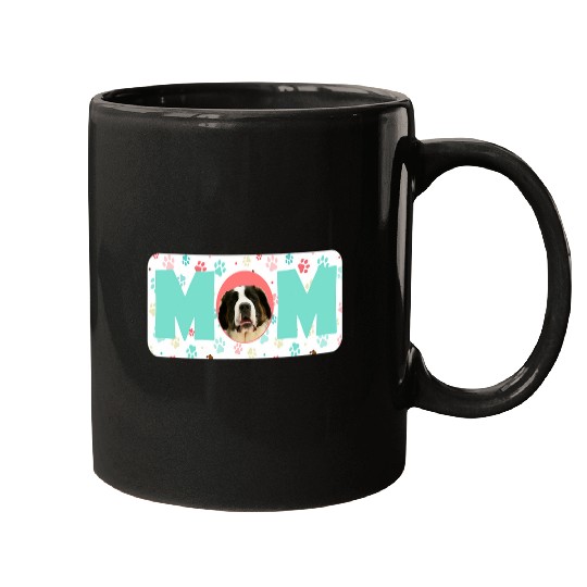 Mom Dog O Saint Bernard Mugs