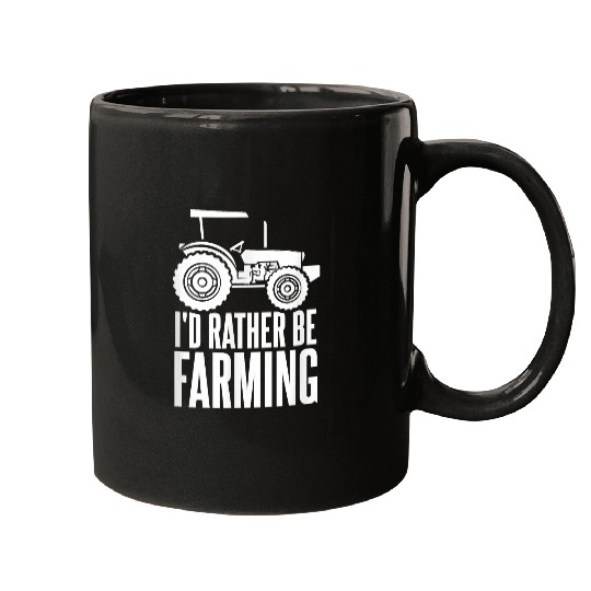 VXLS Farmer Farming Harvest Season Tractor Mugs