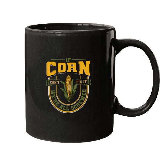 Corn Enthusiast Farmer Cereal Grain Grower Maize Planter Mugs