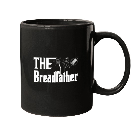 The Bread Father Baker Funny Bread Maker Baking Mugs