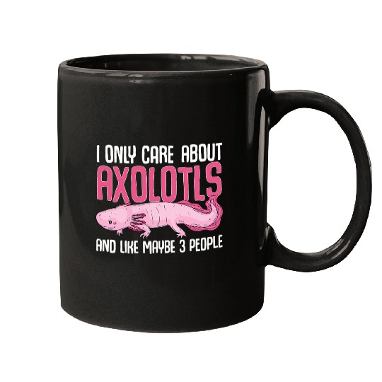 Axolotls Pet Anatomy of Axolotls Mexican Salamander Kawaii Mugs