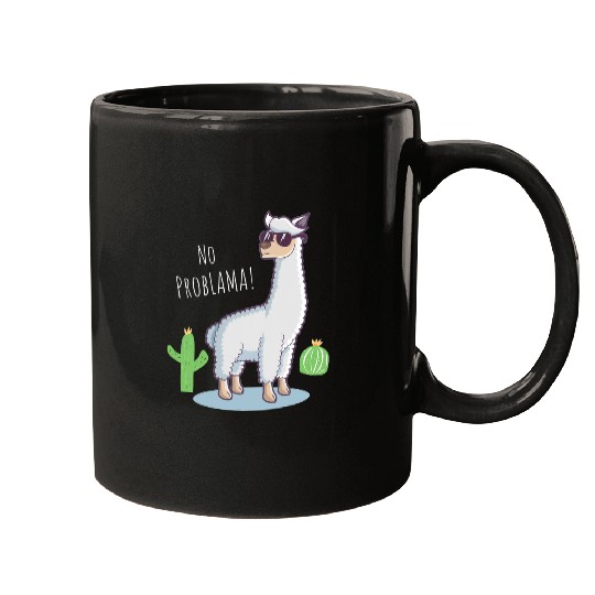 Llama Pet No Problama 63 Mugs