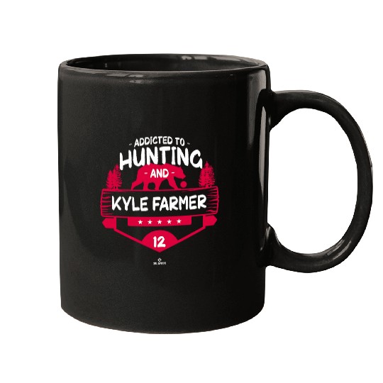 Bear Hunting and Kyle Farmer Minnesota MLBPA Mugs
