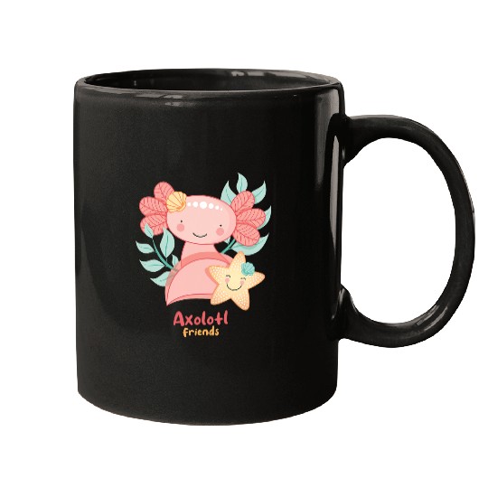 Axolotls Pet Kawaii Mexican Salamander 32 Mugs