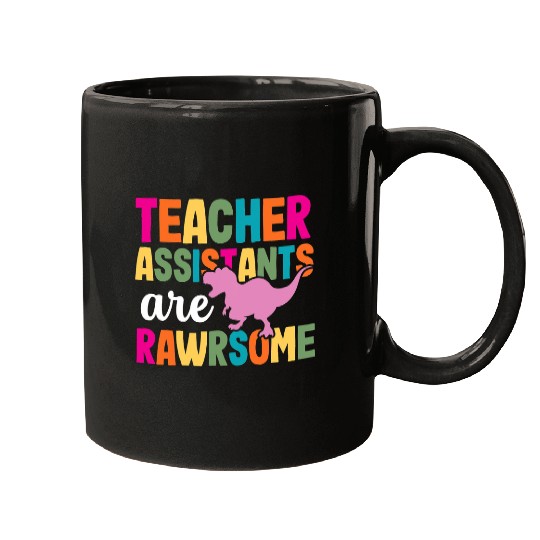 Dinosaur Pet Teacher Assistant Teaching School Appreciation Mugs