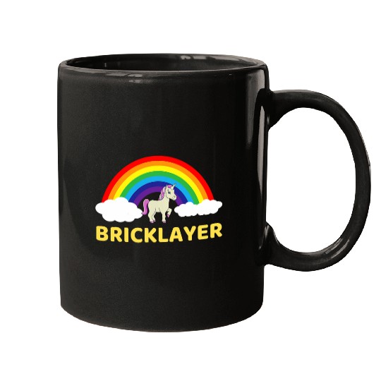 Bricklayer Construction Job Satirical Mugs