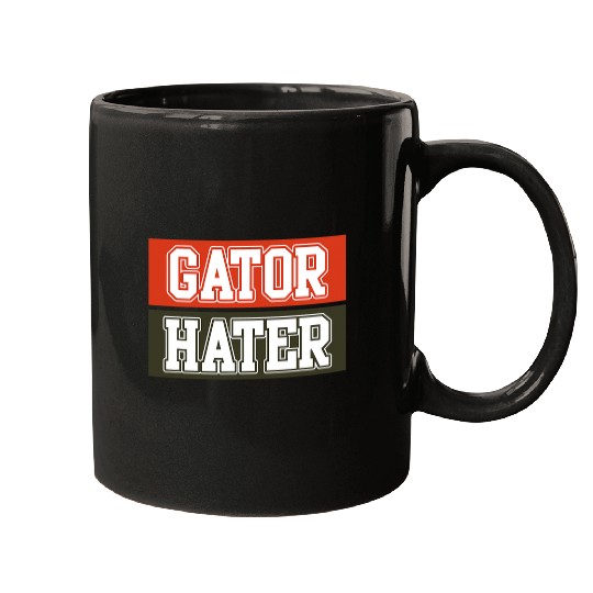 Alligator Pet Gators Haters Funny Crocodile Animals Lover Mugs