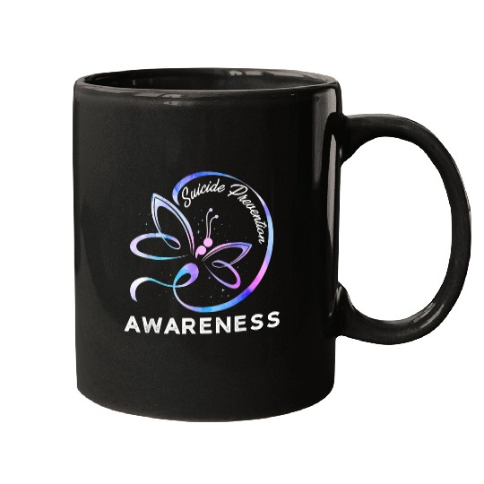 suicides Prevention 988 Ribbon Dragonfly suicides Prevention Awareness Pink And Teal Ribbon 21 Mugs