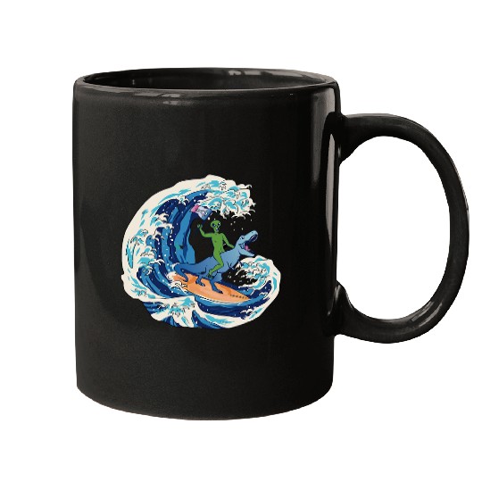 Aliens UFO Abduction Space Ancient Aliens Merchandise Mugs