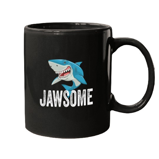 Shark Pet Jaws Awesome Jawsome Shark Lovers Cool Mugs