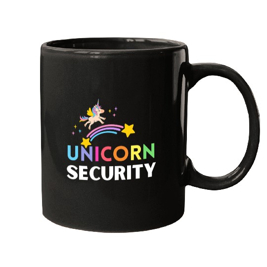 Unicorn Pet Halloween Unicorns Costume Mom Daughter Unicorn Security 1 Mugs