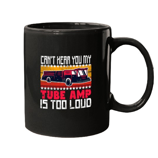 Firefighter Volunteer Fireman 2Tube AMP 2Firefighter Mugs