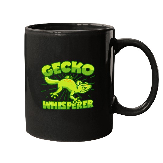 Gecko Pet Whisperer Lizard Salamander Mugs