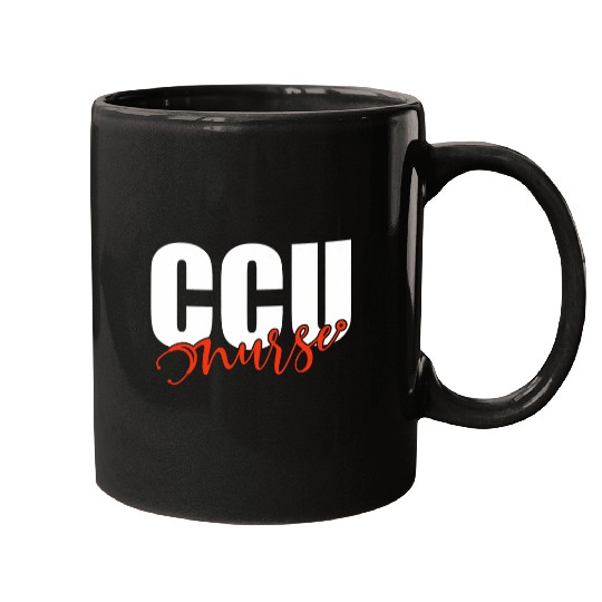 CCU nurses Week Retro Present Apparel For Men And Women Mugs