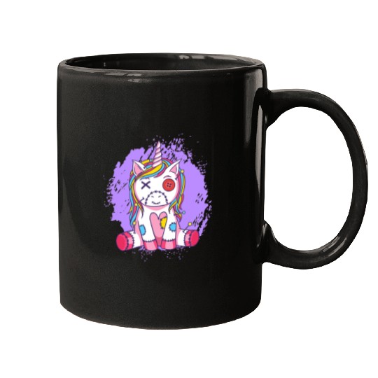 Unicorn Pet Magical Rainbow Dolls Curse Witchcraft Black Magic Mugs