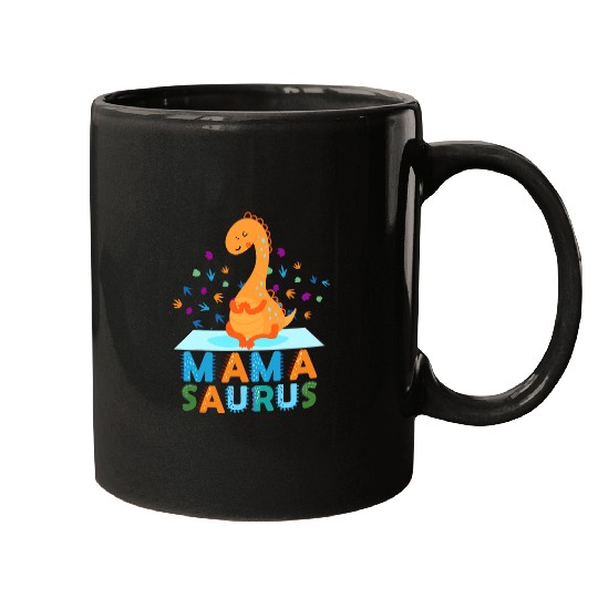 Dinosaur Pet Mamasaurus Dinosaur Mom Mommysaurs Women Mothers Day Mama Mugs