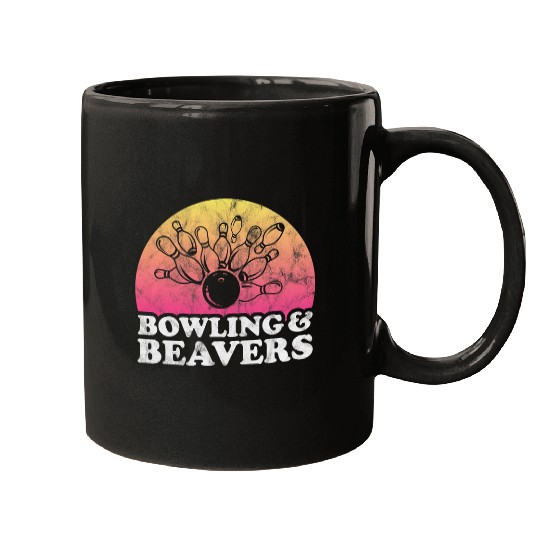 Beaver Pet Bowling and Beavers or Mugs