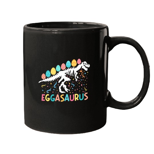 Dinosaur Pet Eggasaurus Stegosaurus Eggs Dinosaur Easter Day Egg Hunting Mugs