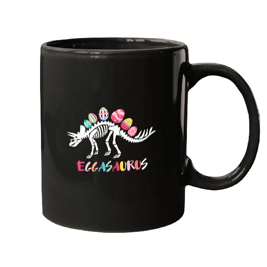 Dinosaur Pet Eggasaurus Stegosaurus Egg Happy Easter Day Costume Mugs
