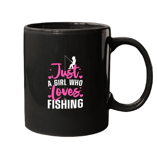 Fishing Fun For Women Girls Kids Fisherman Bass Fish Mugs