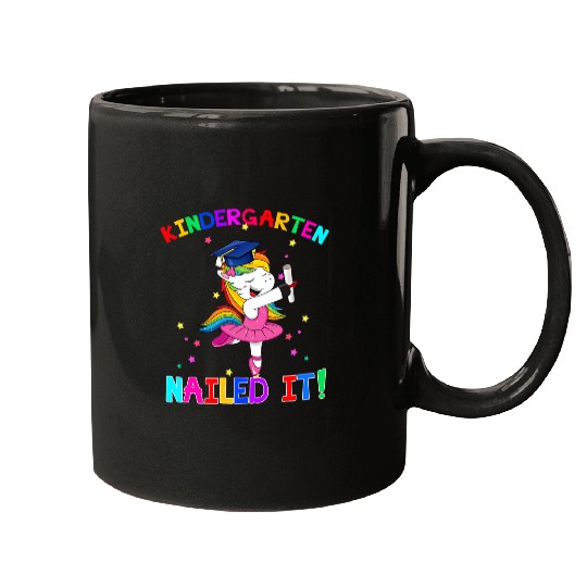 Unicorn Pet Dance Kindergarten Unicorn Graduation Class Nailed It Mugs