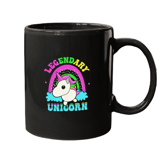 Unicorn Pet The Legendary Unicorn Adopt Me Gaming Illustration Mugs
