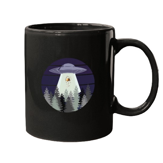 Aliens UFO bee hive abduction by uap 2ufo 2alien art Mugs