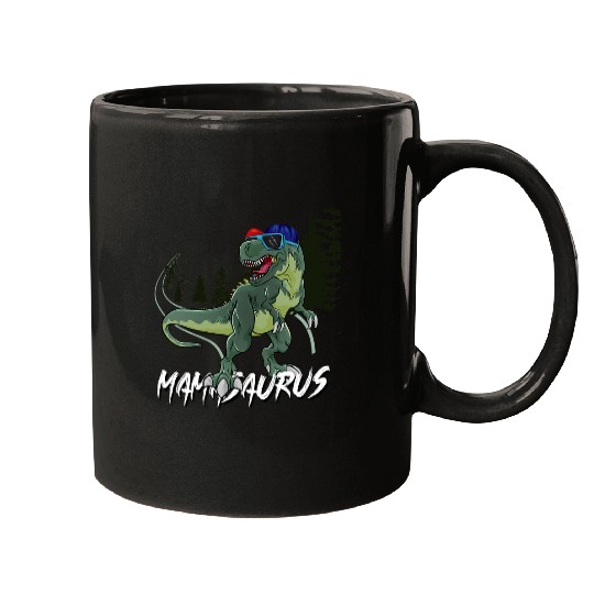Dinosaur Pet Mamasaurus Dinosaur Funny Mom mothers day Mugs