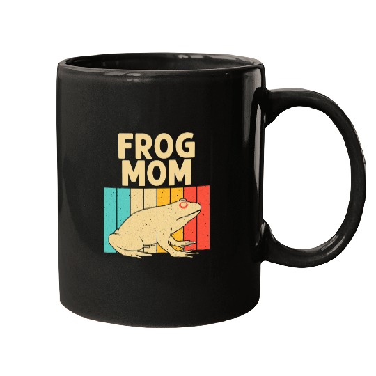 Frog Pet vintages Frog Design For Mom Grandma Cute Frog Toad Lovers 9 Mugs