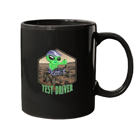 Aliens UFO Persy Perseverance Mars Rover Alien NASA Mugs