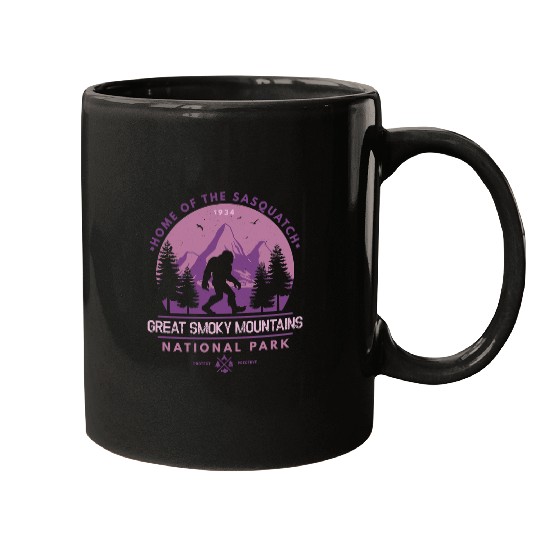 Bigfoot Pet Outdoor Great Smoky Mountains National Park homes of the Sasquatch 81 Mugs
