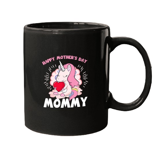 Unicorn Pet Kids Happy Mothers Day Mommy Daughter To Mom Unicorn Toddler Girl Mugs