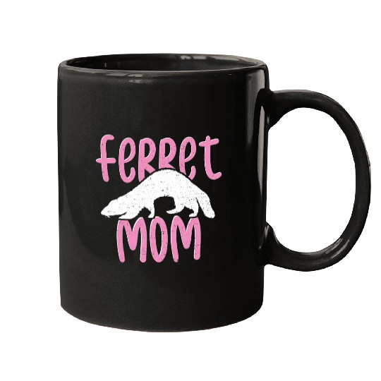 Ferret Pet Mom Animal Mugs