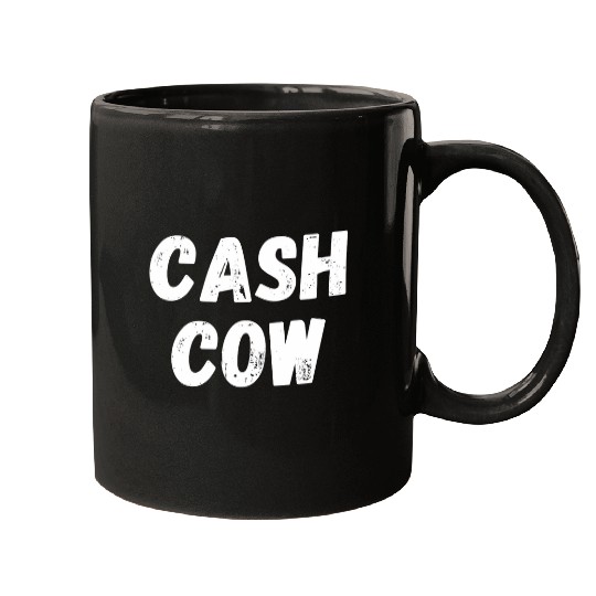 Cow Pet Cash Cow Business Investment Entrepreneur Mugs