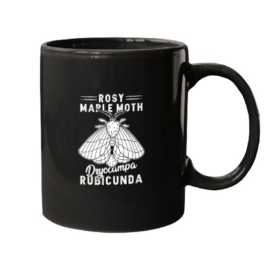Moth maple insect lamp lepidopterist collector wildlife 23 Mugs