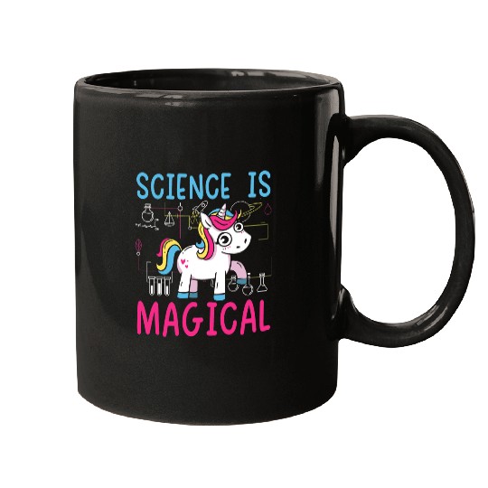 Unicorn Pet Science Is Magical Unicorn Squad Biology Chemistry Lover Mugs