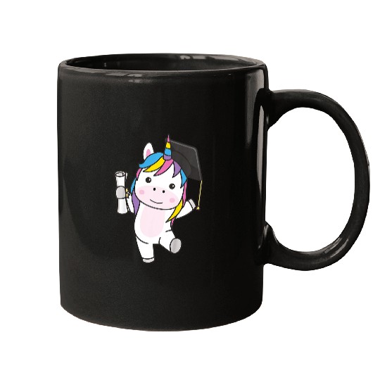 Unicorn Pet Kids Kids Kindergarten Nailed It Unicorn Graduation Mugs