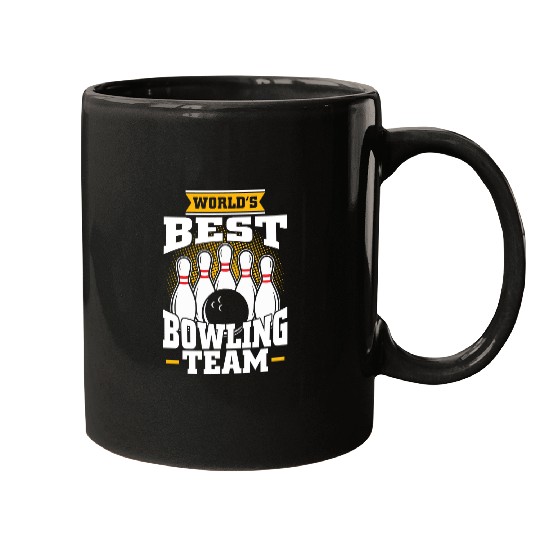 Sport Bowling team skittles bowler120 Mugs