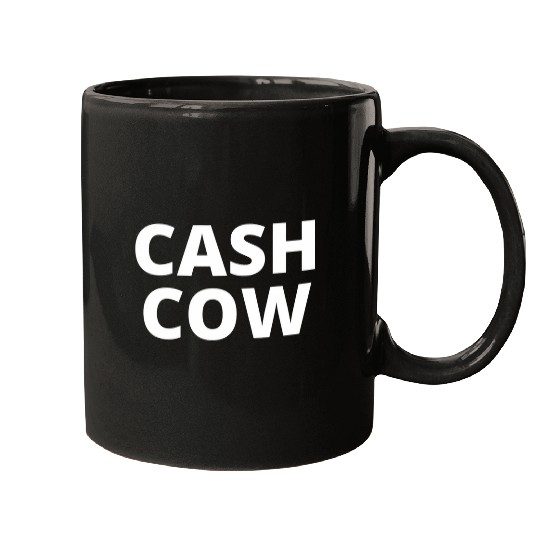 Cow Pet Cash Cow Business Investment Entrepreneur 01 Mugs