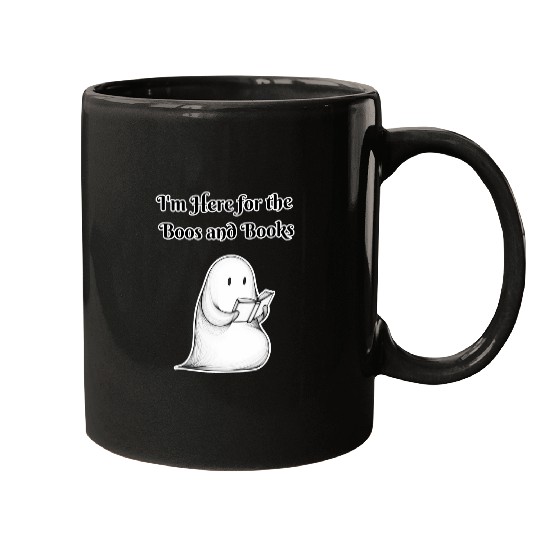 Book Fun ghosts Reader Boos Books Book Club Convention Bookish Mugs