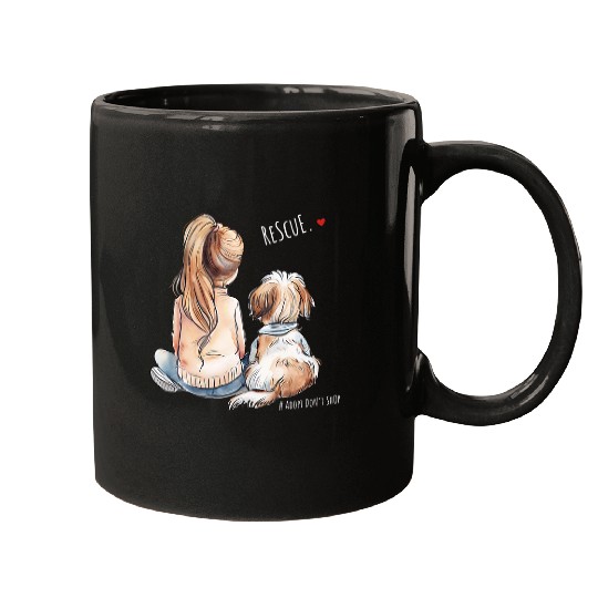 Shih Tzu Pet adopt dont shop shih tzu stuffed animal Shih Tzu Mom Dad Mugs