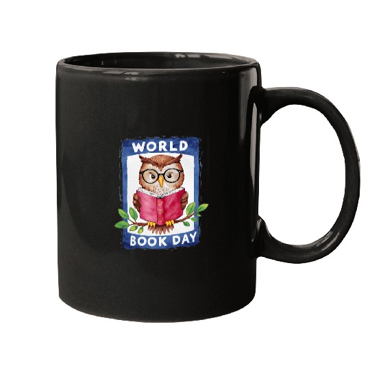 Book Fun World Book Day Owl reading literacy storytelling creativity Mugs