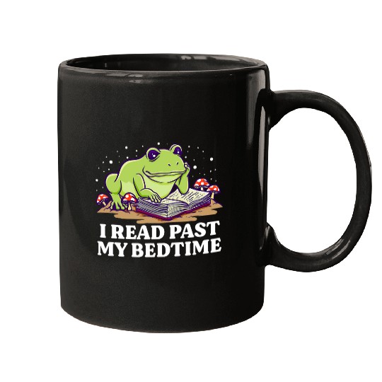 Book Fun I Read Past My Bedtime Reading Bookworm Literature Mugs