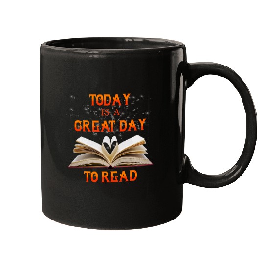 Book Fun A Great Day to Read Book Club Mugs