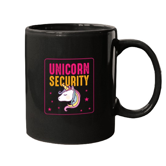Unicorn Pet SECURITY 2 Mugs