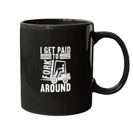 Forklift Fun Apparel For Forklift Driver Forklift Operator 1 Mugs