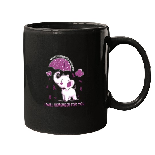 Elephant Mammal Honors Caregivers Awareness Mugs