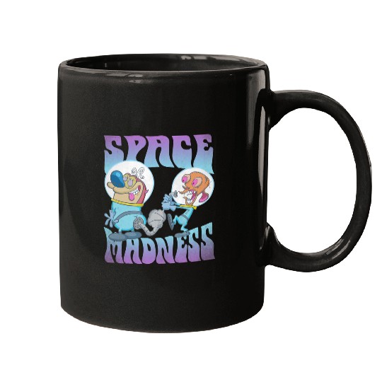 Astronaut Job Ren and Stimpy Space Madness Astronaut Mugs